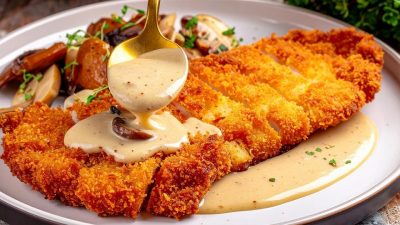 Vepřové řízky ve speciálním trojobalu