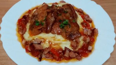 Vepřový bůček po zbojnicku s chilli