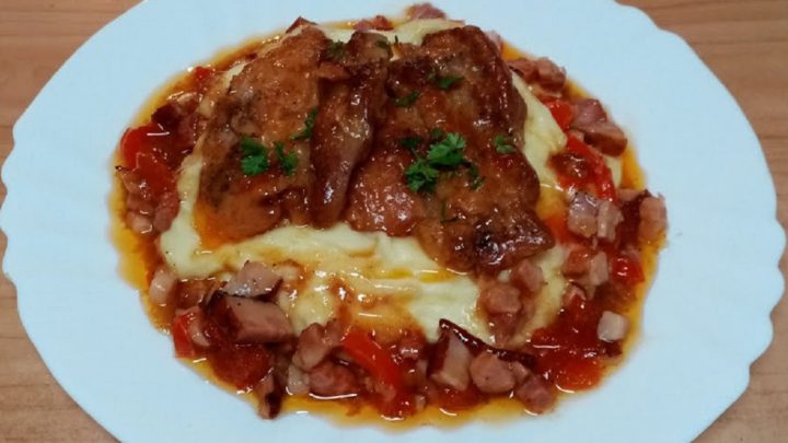 Vepřový bůček po zbojnicku s chilli Vepřový bůček po zbojnicku s chilli