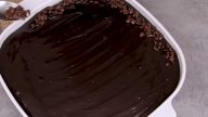 Extra vláčný čokoládový koláč s vanilkou
