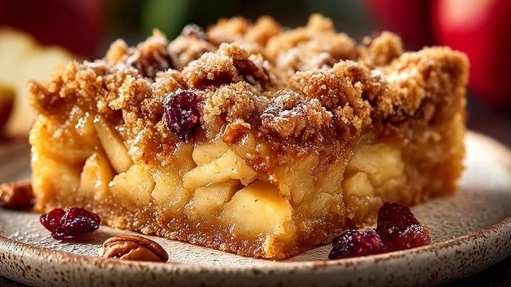 Zdravý jablečný koláč bez mouky