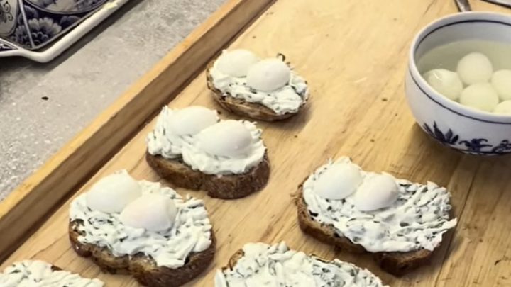 2 rychlé pomazánky s medvědím česnekem