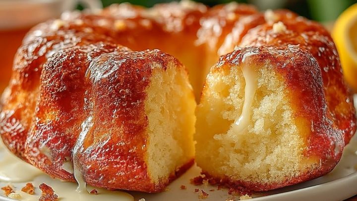 Rychlá citrónová bábovka „7 lžic“