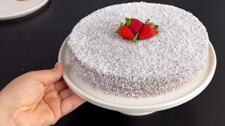 Čokoládový dort bez pečení s kokosem