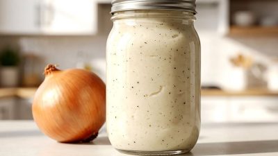 Domácí cibulová pasta z 5 ingrediencí