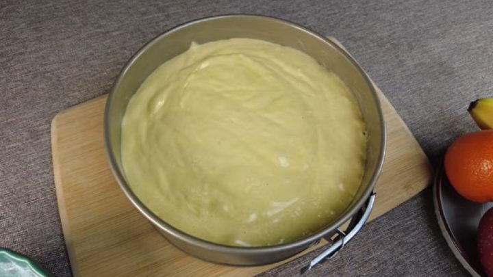 Nadýchaný piškotový korpus ze 4 surovin