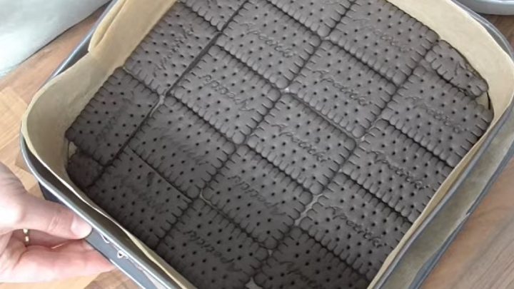 Nepečený dezert s vaječným likérem