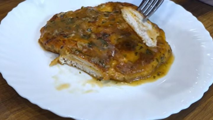 Kuřecí řízky v rychlé omáčce s česnekem