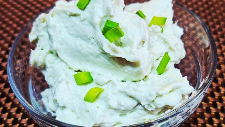 Krémová nivová pomazánka s tvarohem