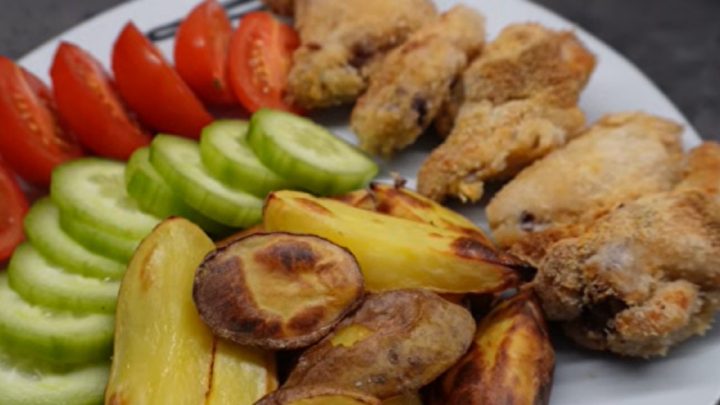 Křidýlka v parmezánu s paprikou