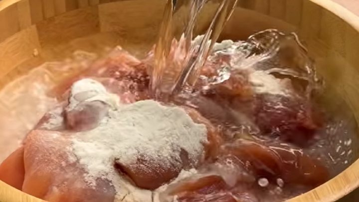 Křupavé kuřecí kousky s česnekem