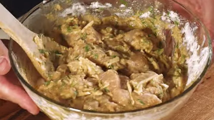 Kuřecí placičky s majonézou a sýrem