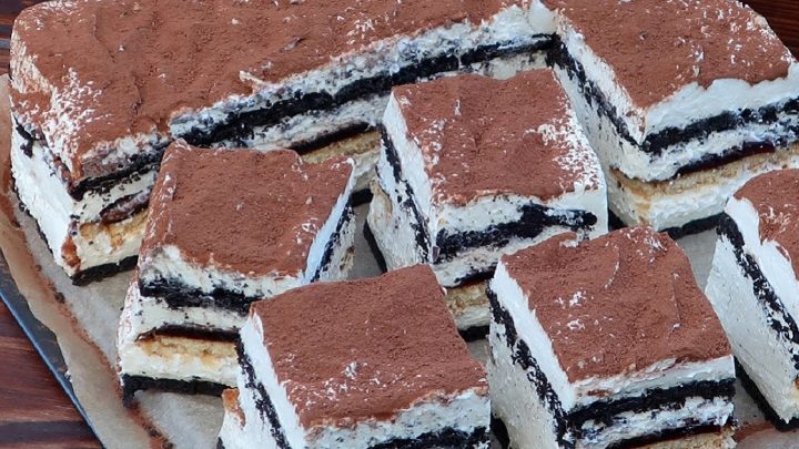 Nepečený dezert s vaječným likérem