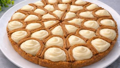 Nescafé koláč s kokosovým krémem