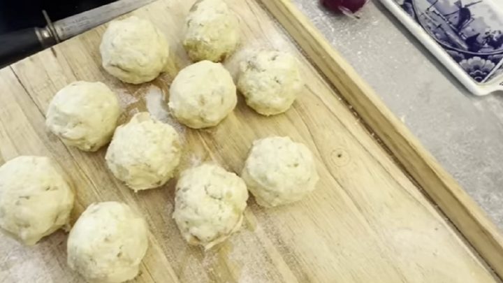 Horácké knedlíky s anglickou slaninou