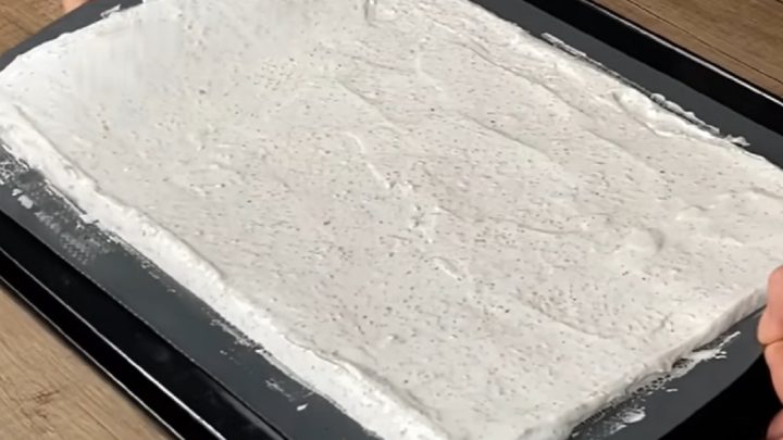 Ořechové řezy s mascarpone krémem