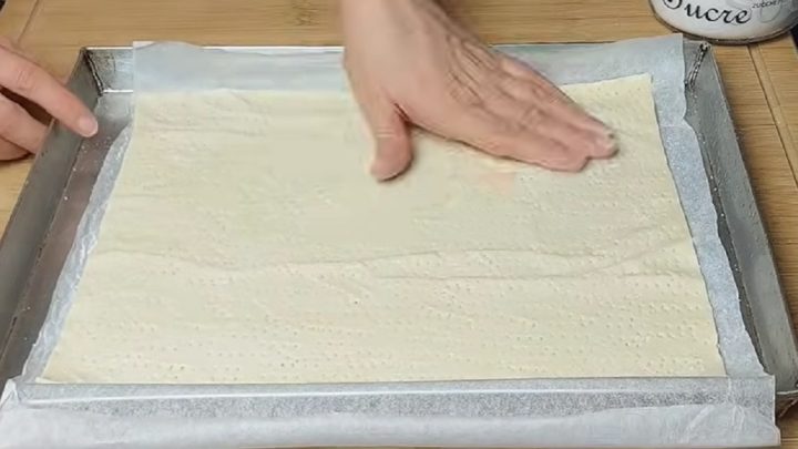 Řezy z listového těsta s jemným krémem