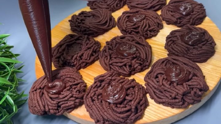 Kakaová velikonoční hnízda s Nutellou