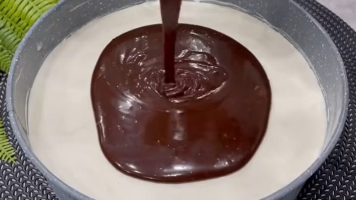 Nepečený mascarpone dort s čokoládou