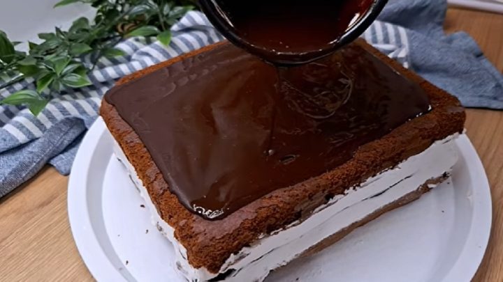 Řezy Kinder Pingui s čokoládovou polevou