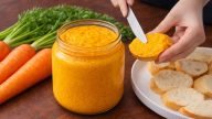 Pomazánka z vařené mrkve s česnekem