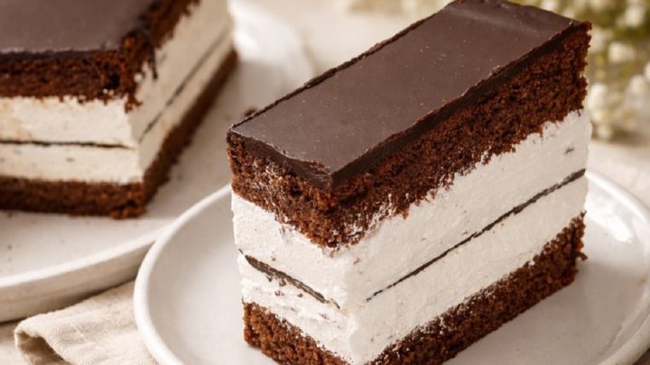 Řezy Kinder Pingui s čokoládovou polevou