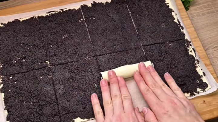 Makové šátečky z listového těsta