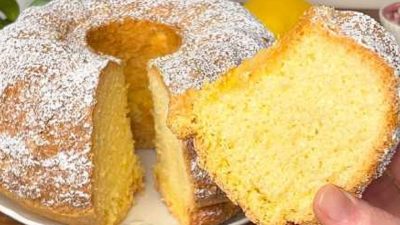 Savojská bábovka jen ze 5 ingrediencí