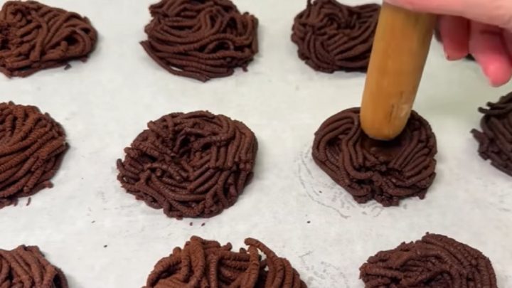 Kakaová velikonoční hnízda s Nutellou