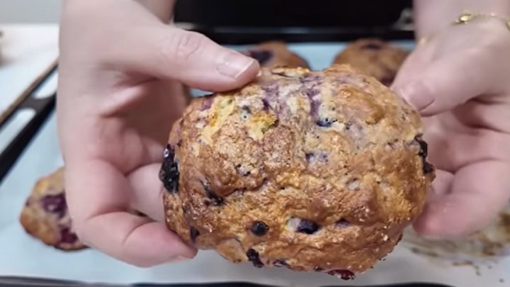 Rychlé sušenky z mraženého ovoce