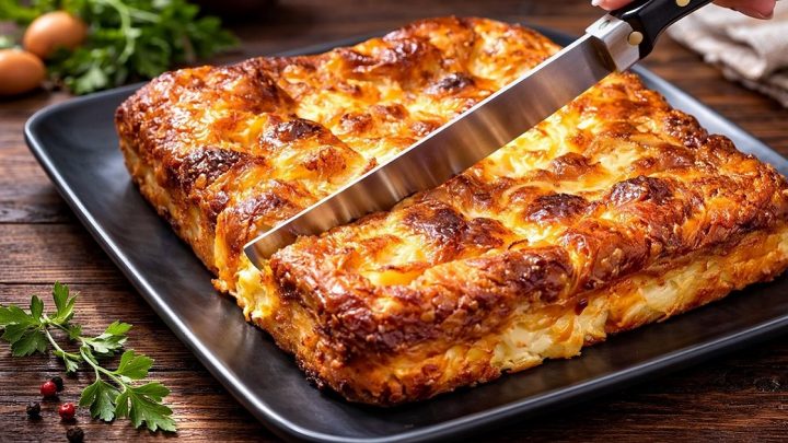 Vaječný nákyp z trouby se sýrem Vaječný nákyp z trouby se sýrem