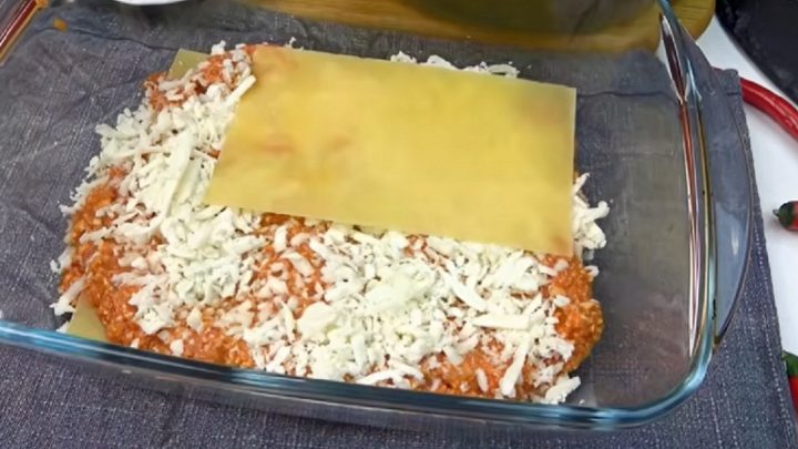 Rychlé lasagne s kuřecím masem
