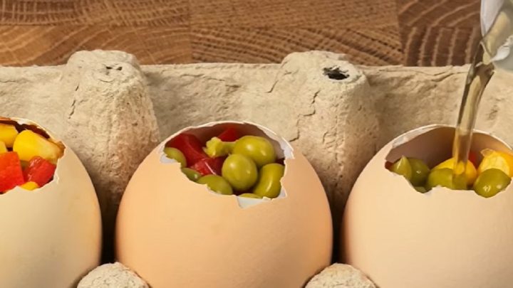 Velikonoční aspiková vejce se zeleninou