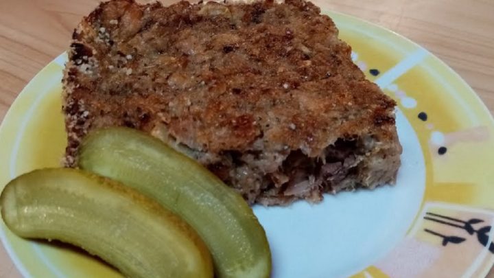 Zapečené hašé s česnekem a majoránkou