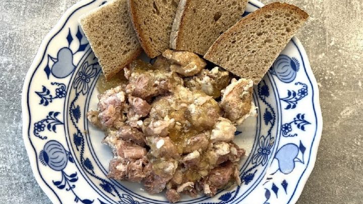 Zavařené vepřové ve vlastní šťávě