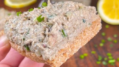 Zdravá sardinková pomazánka bez vajec