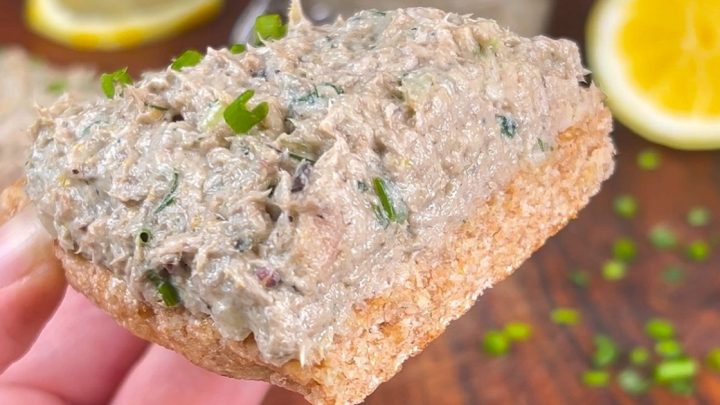 Zdravá sardinková pomazánka bez vajec