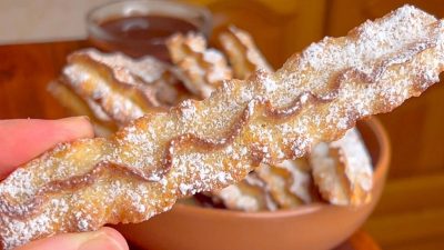 Bezlepkové churros bez smažení
