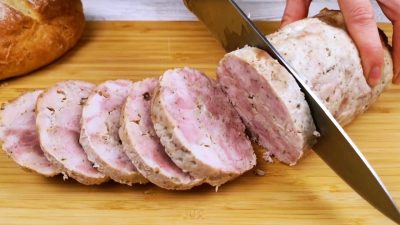 Domácí kuřecí salám bez chemie