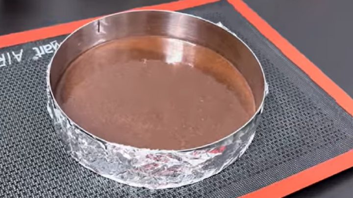 Rychlý dort s čokoládovou pěnou