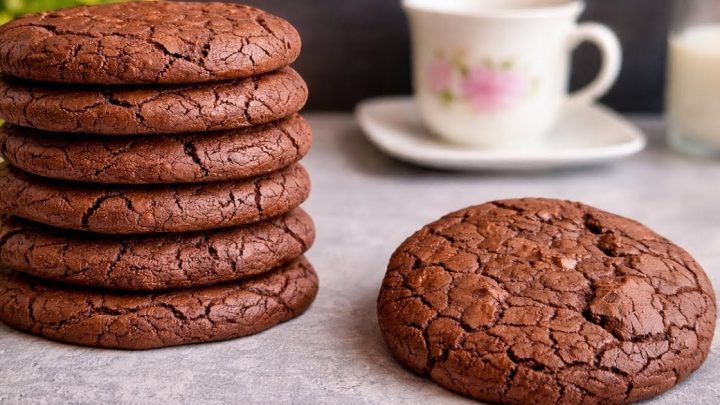 Rychlé brownies sušenky s čokoládou