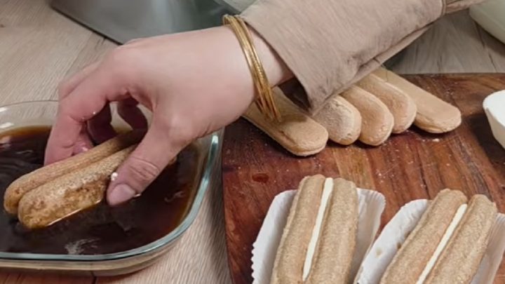Rychlý tiramisu dezert s mascarpone