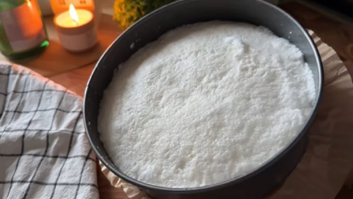 Dietní dort s kokosem a tvarohovou náplní