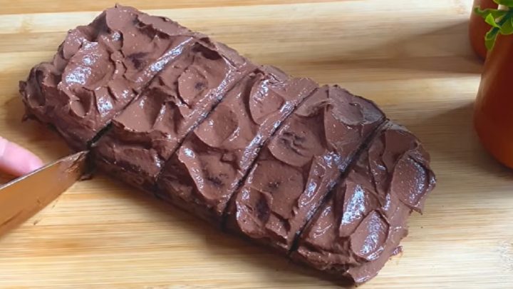 Kakaový chlebíček z ovesných vloček