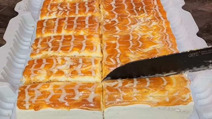 Salko řezy s karamelovou polevou