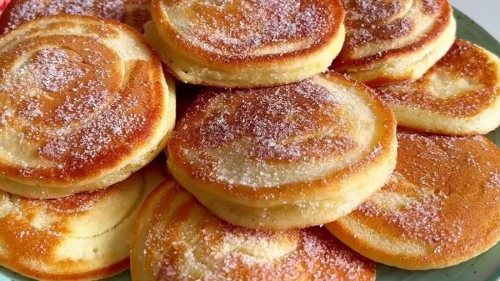 Rychlé lívance obalené v cukru
