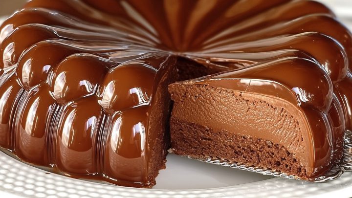 Nepečený dezert z banánů a čokolády