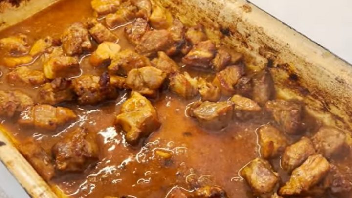 Klasické vepřové výpečky s cibulí