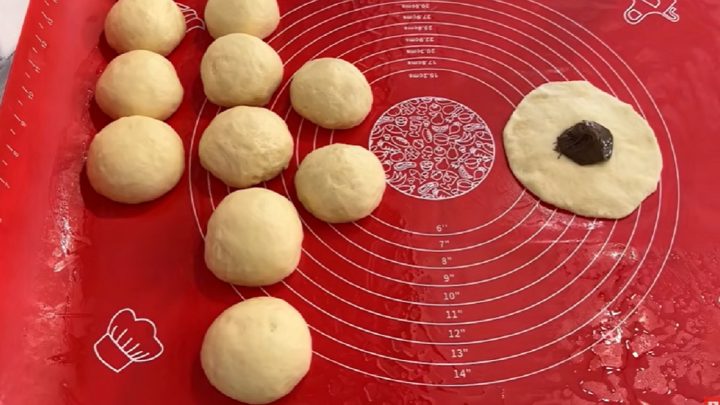 Jednoduché kynuté buchty s Nutellou