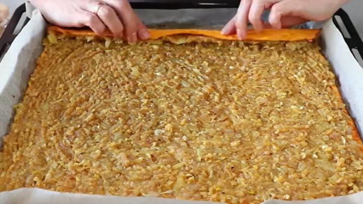 Sýrová roláda s masovou náplní